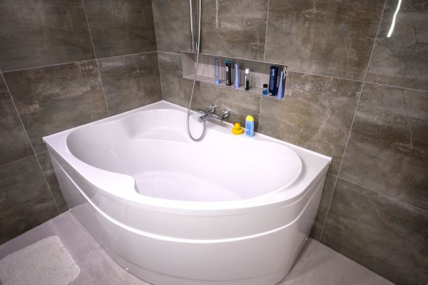 Large Bathtub Installation in Goshen